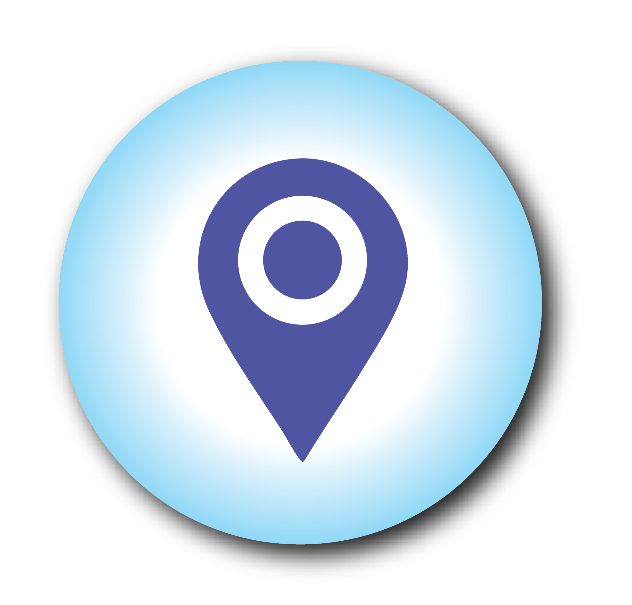 Envelope icon representing business location or mailing address